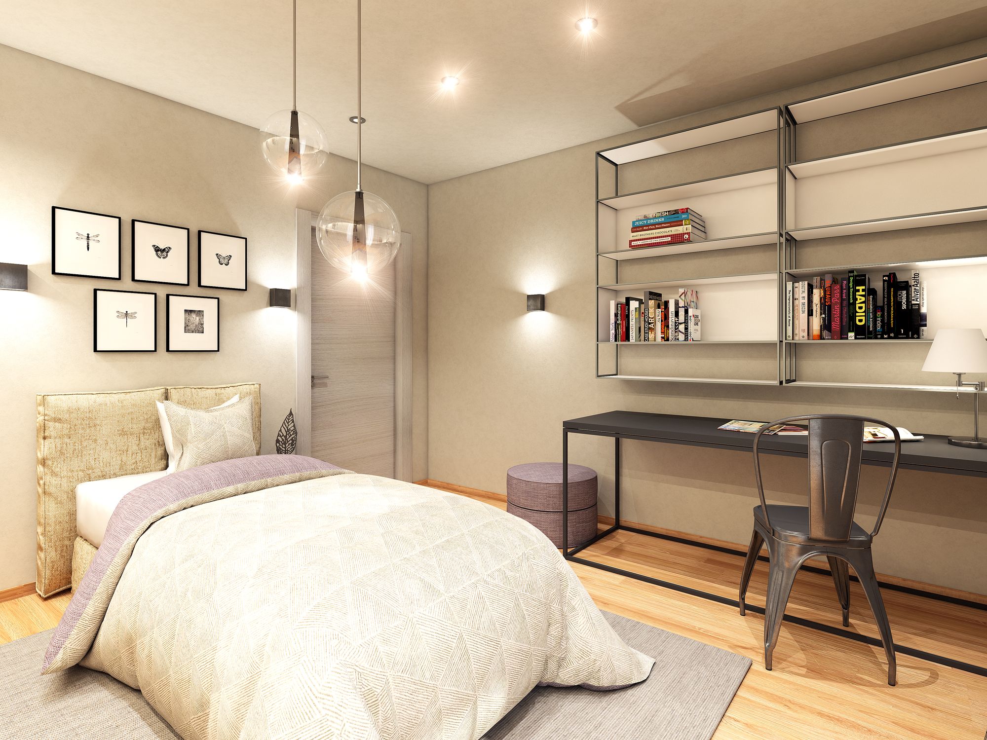 CIVICO24 Rendering - Interior project